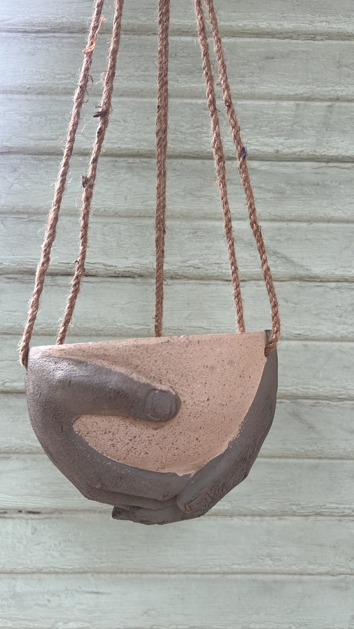 Resin & Cement Hanging Planter